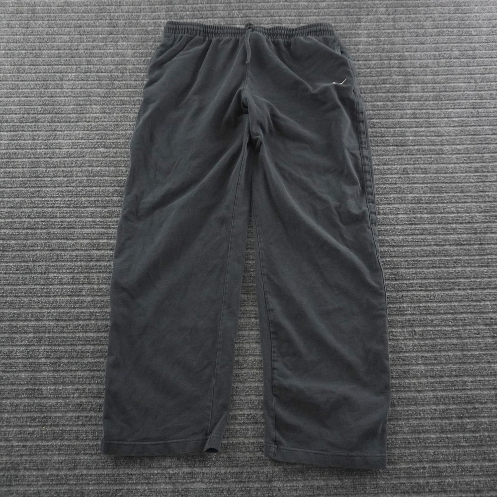 Vintage Nike Sweatpants Mens XL Black Embroidered Swoosh Baggy Joggers